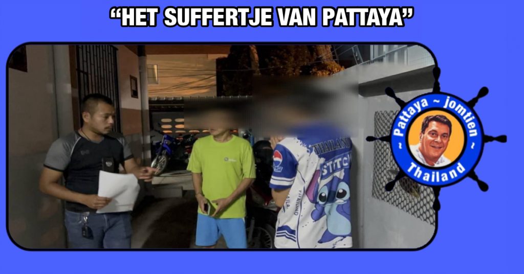Man die ondergoed  in Pattaya besnuffelde, binnen afzienbare tijd gearresteerd