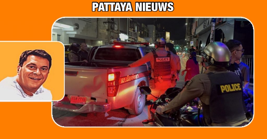 Thaise vrouw wegens wapenbezit in Walking Street van Pattaya van straat geplukt