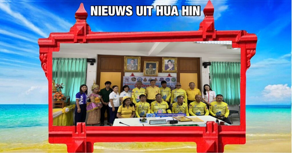 Wielerclub uit Hua Hin begint aan 9.999 km lange tocht om bewustzijn voor de vreselijke ziekte kanker te creëren 