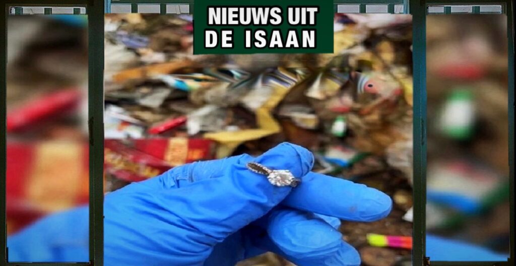 Diamanten ring teruggevonden na 30 uur zoeken op stortplaats in Noordoost-Thailand teruggevonden❗️