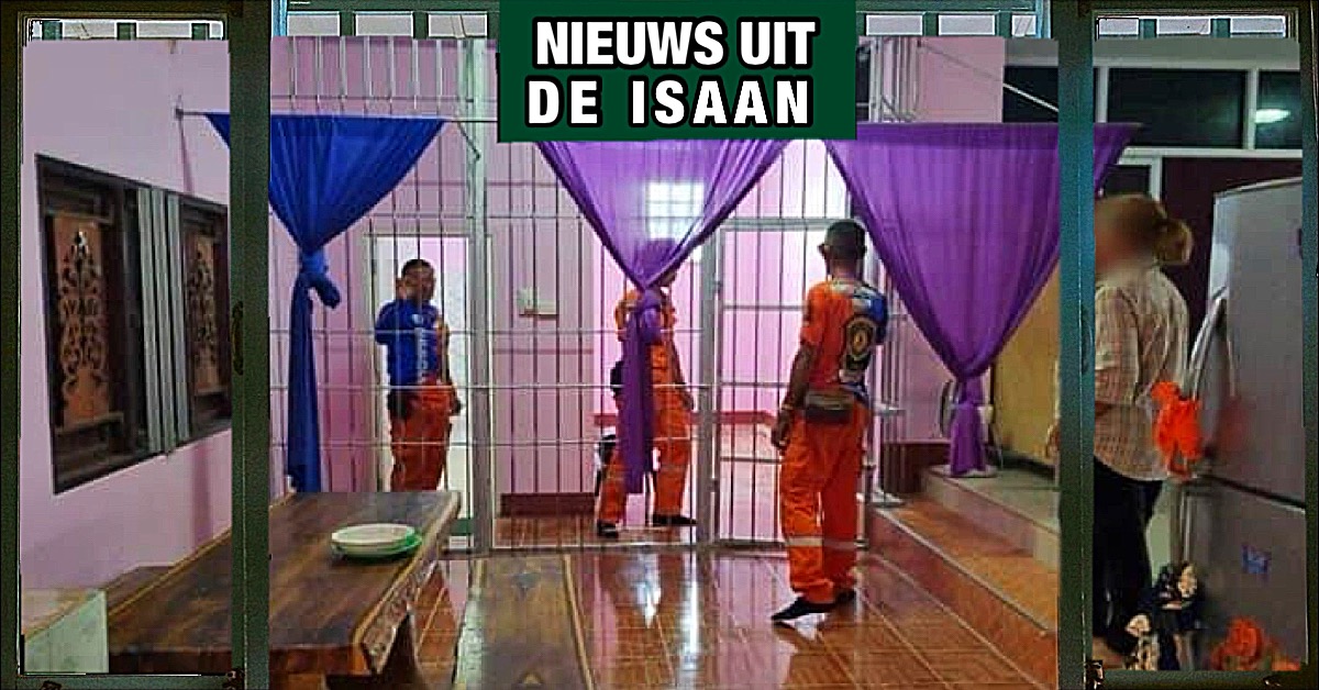 🎥| Bezorgde moeder in Noordoost-Thailand zet haar verslaafde zoon thuis achter de tralies