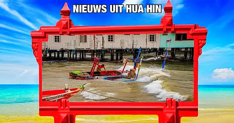 De provincie Prachuap Khiri Khan krijgt tot en met 8 november te maken met extreme weer’s omstandigheden 