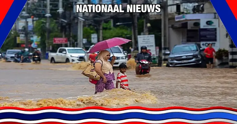 Door de klimaatverandering blijft Thailand kampen met een groot risico op overstromingen