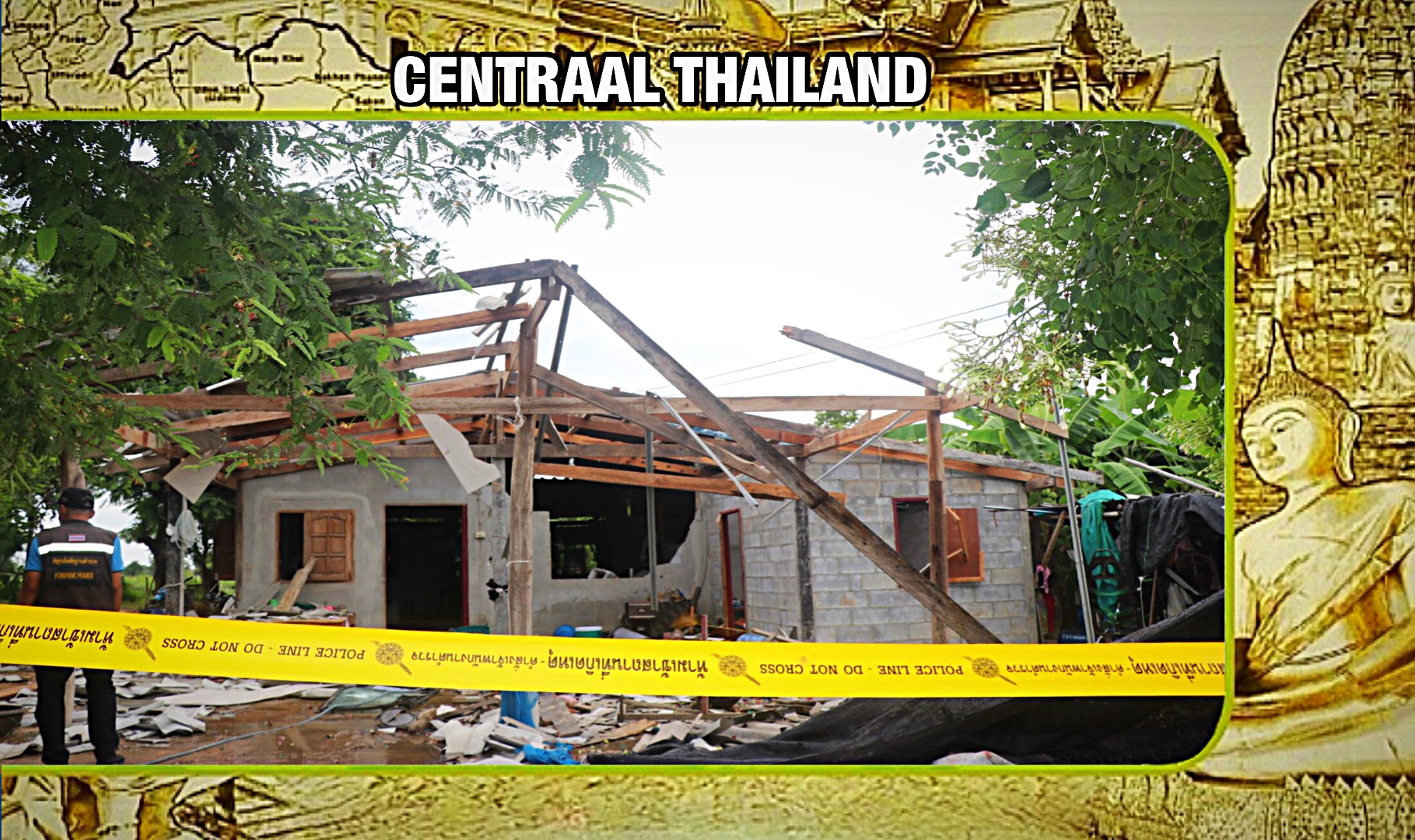Verwoestende explosie in Centraal-Thailand, Thai gezin in nood, politieonderzoek gestart❗️