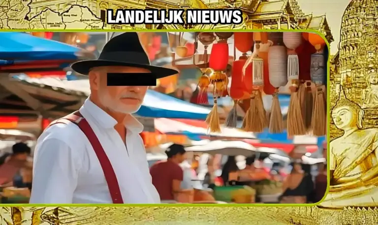 87-jarige Europeaan bivakkeert 45 jaar zonder visum in Thailand 
