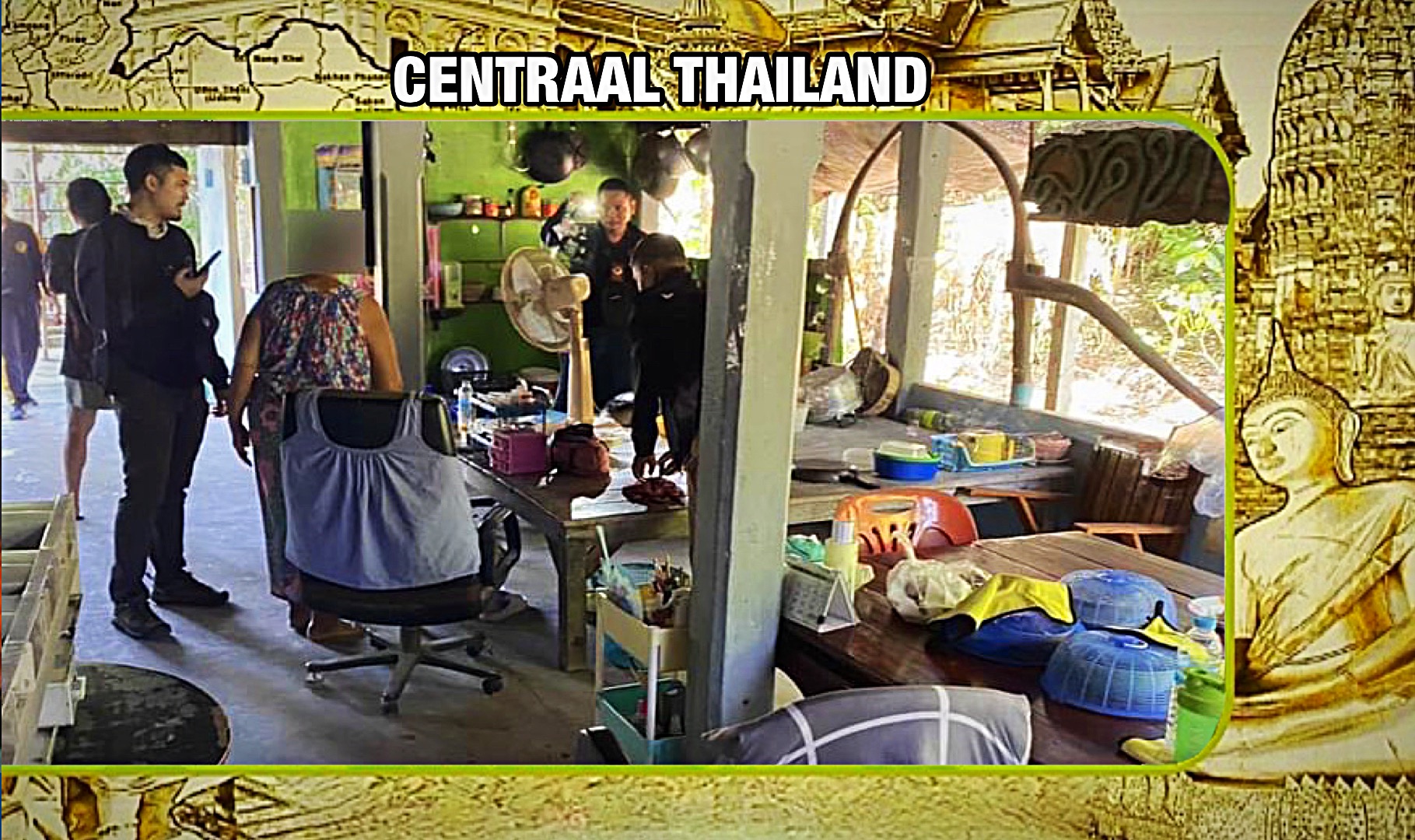 In het centraal Thailand is een 71-jarige oma opgepakt het verkopen van drugs