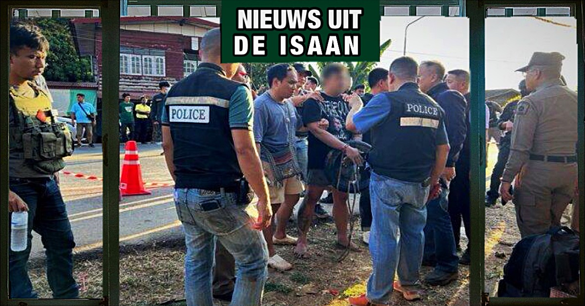 Dodelijke granaatexplosie in Noordoost-Thailand, hit-and-run achtervolging beëindigd