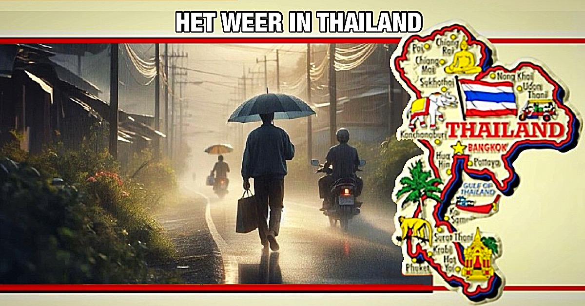 Weerupdate Thailand | Veranderlijk weer brengt frisse temperaturen en regen met zich mee!