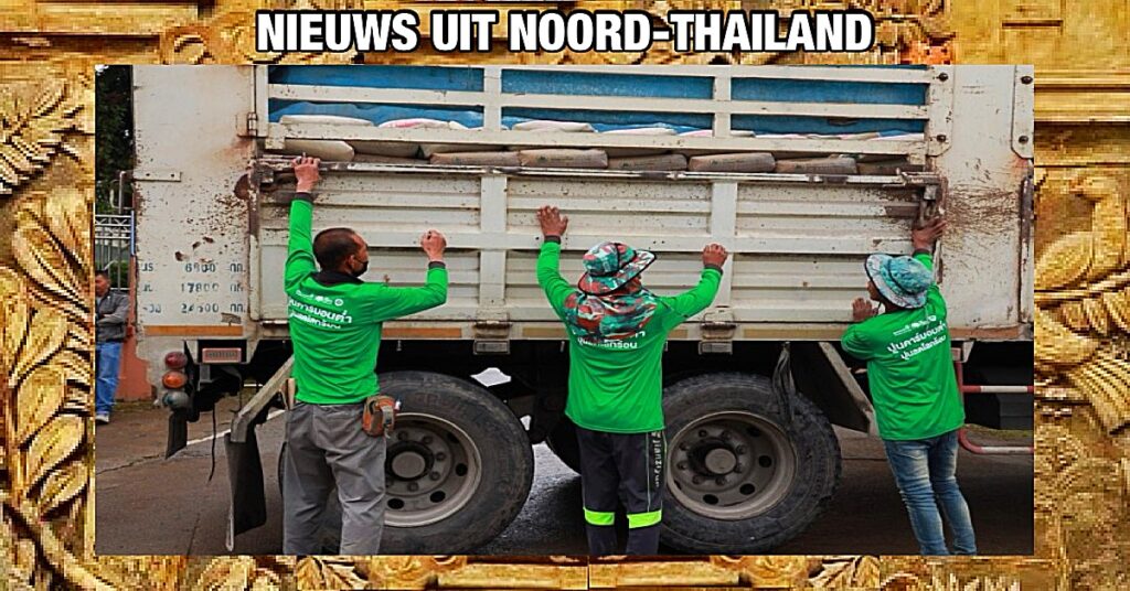 Asia Cement steunt slachtoffers van overstromingen in het hoge noorden van Thailand
