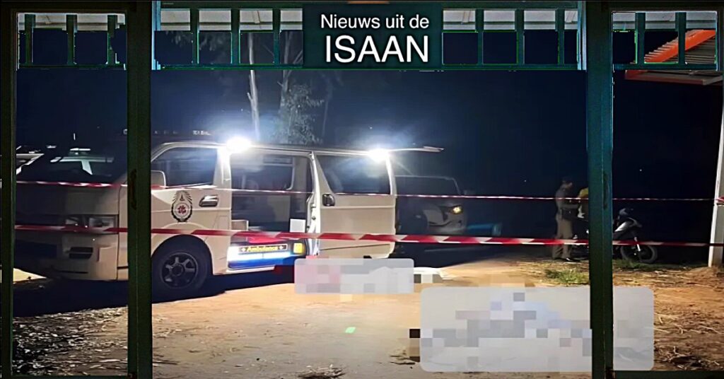 Tragisch incident in Noordoost-Thailand, 13-jarige jongen komt om het leven door per ongeluk te schieten met een zelfgemaakt wapen