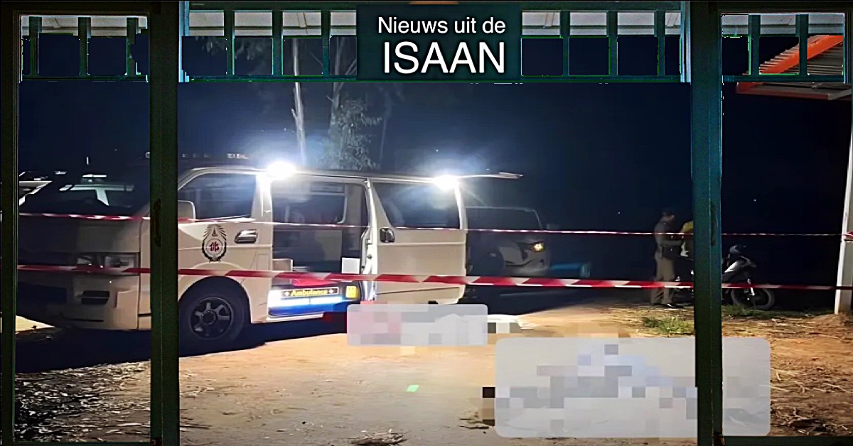 Tragisch incident in Noordoost-Thailand, 13-jarige jongen komt om het leven door per ongeluk te schieten met een zelfgemaakt wapen