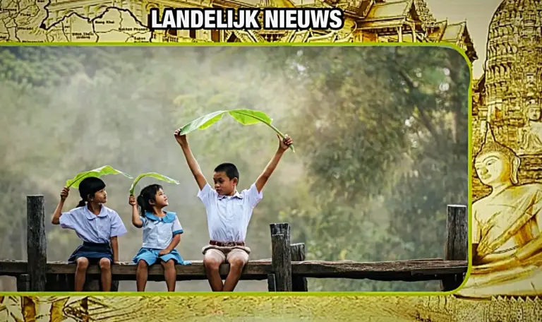 De ontwikkeling van de kinderen in Thailand vormt een bedreiging voor de toekomst van het land.