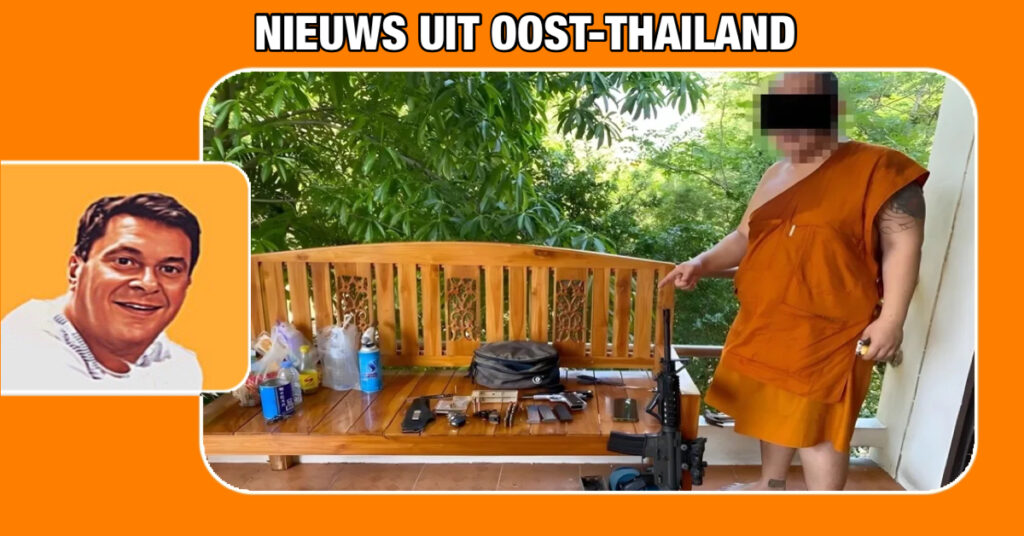 Monnik wegens illegale wapenhandel in Oost-Thailand gearresteerd 