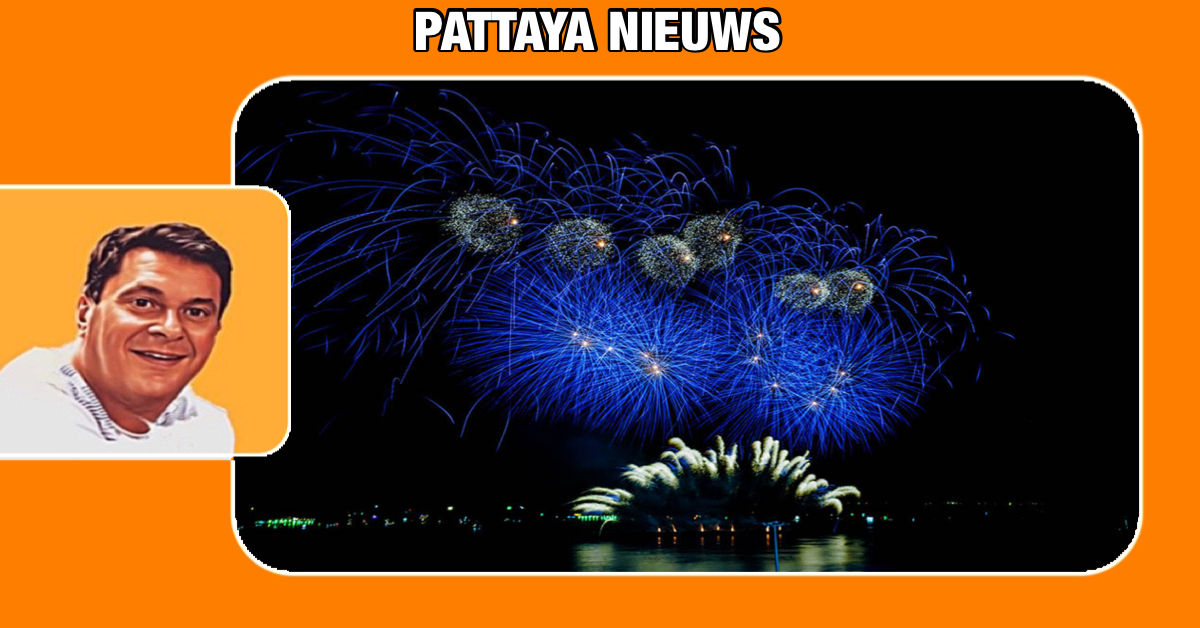 Gratis pendeldienst en parkeerlocaties voor het komende International Fireworks Festival in Pattaya op 29-30 november