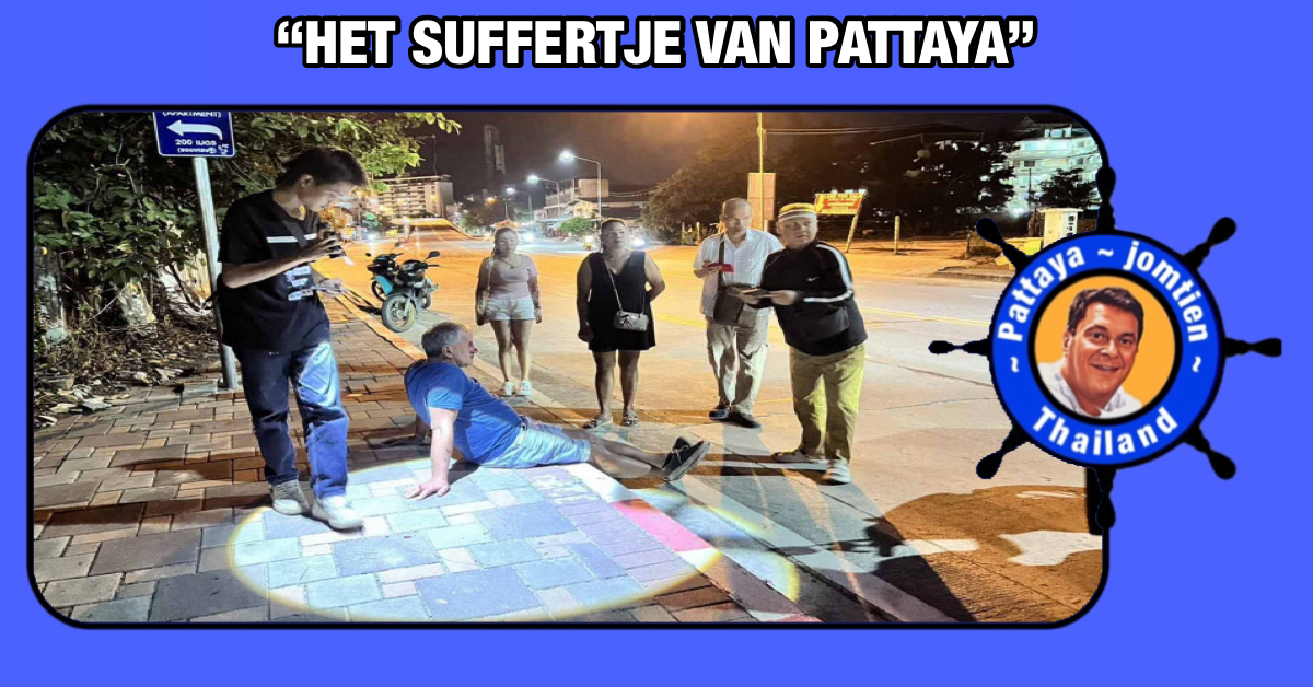 Dronken Engelsman slaat twee gewelddadig naar goedwillende Thaise mannen tijdens de aangeboden rit naar huis