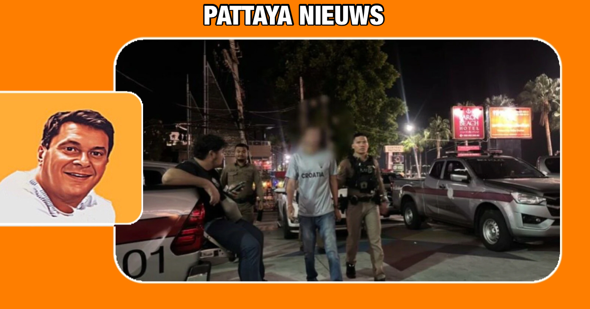Indiase man in Pattaya gearresteerd voor het afvuren van een pistool in Soi Kopai