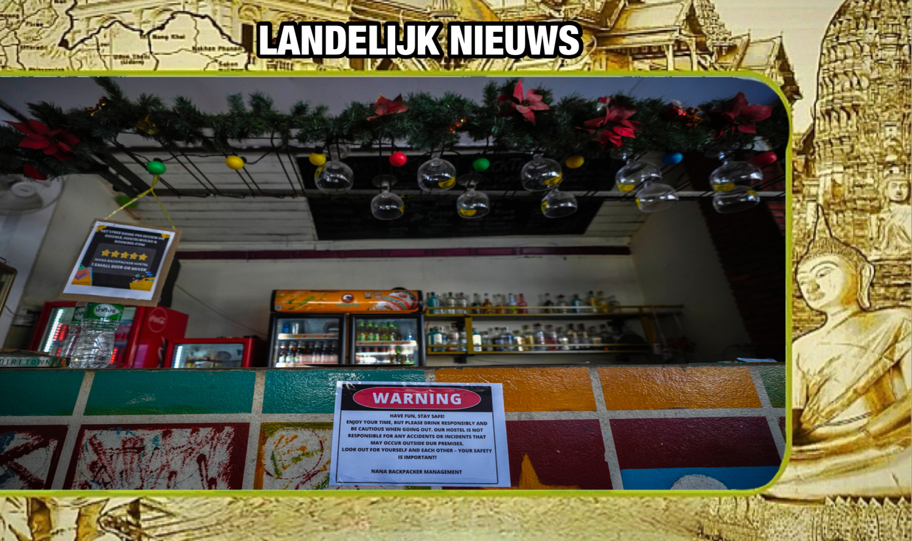 UPDATE | Een van de twee Australische backpackers na een alcoholvergiftiging in Laos, in Thailand overleden 