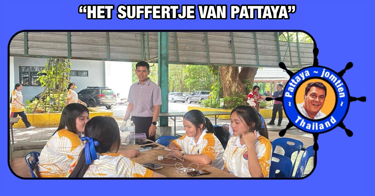 Kabeldiefstal zet leerlingen van de Pattaya School 7 in de hitte❗️