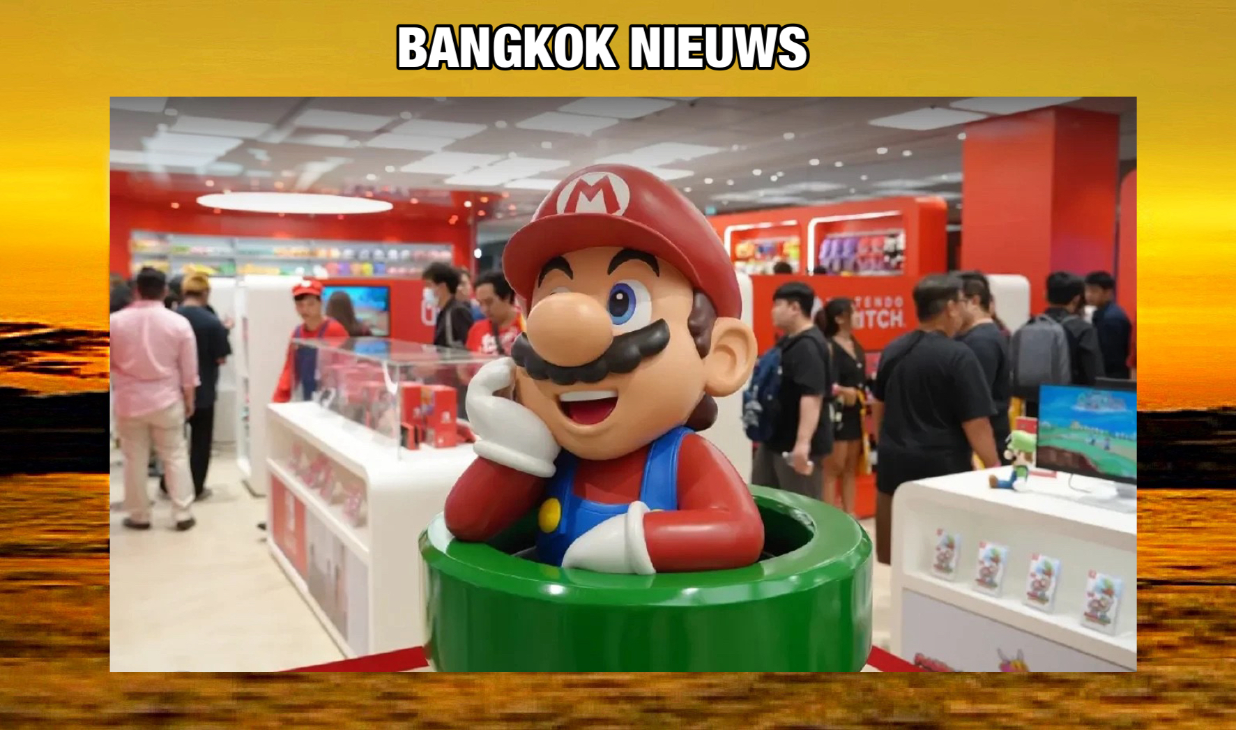 Bangkok krijgt de eerste officiële winkel van Nintendo in Zuidoost-Azië