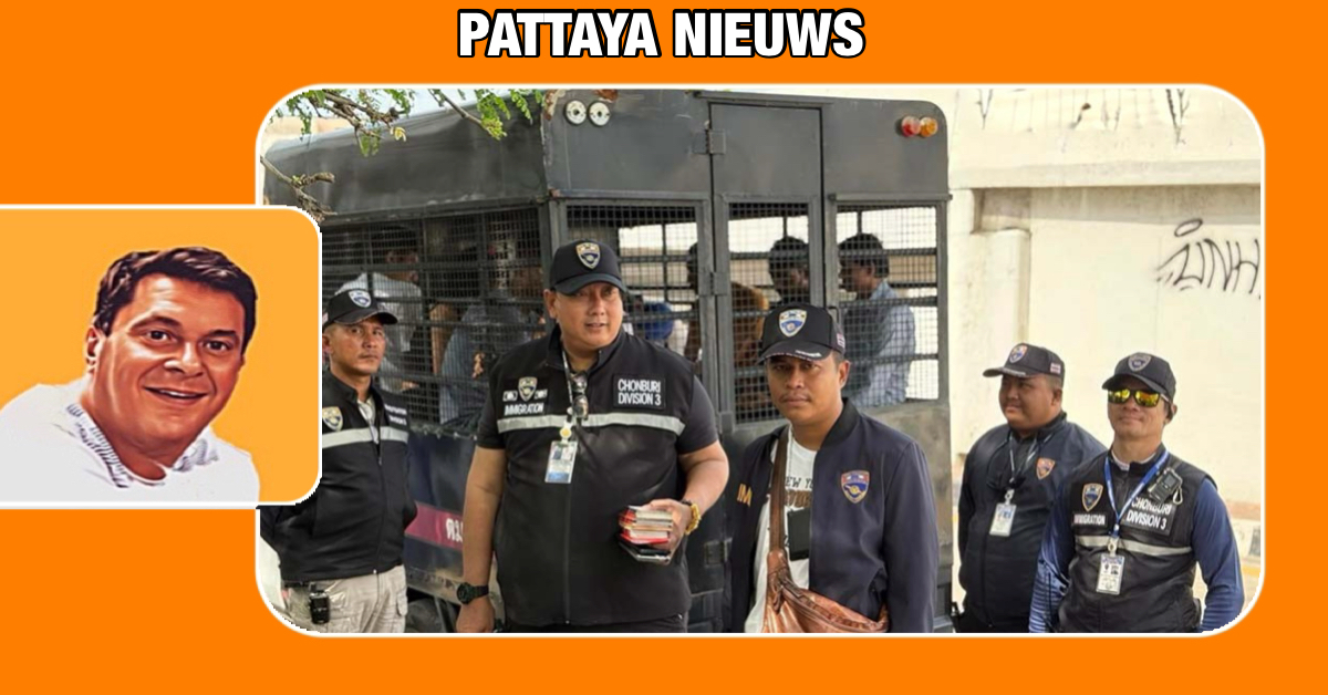 🎥 | Invallen van de immigratiepolitie brengt illegale migranten in Pattaya aan het licht