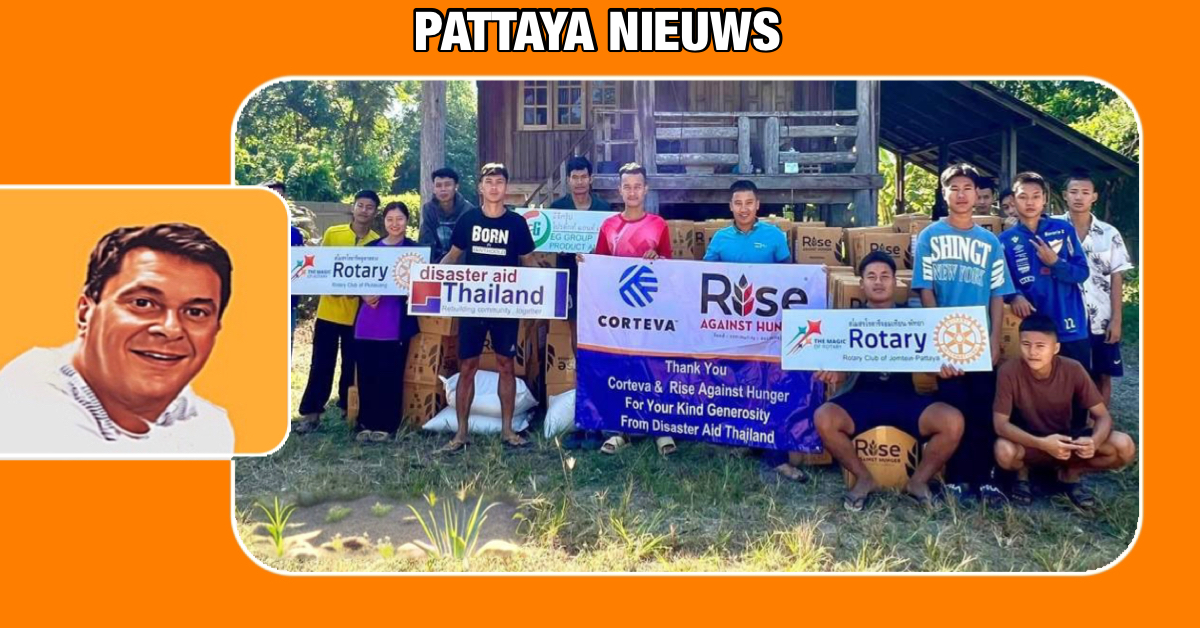 De stichting ‘Noodhulp Thailand’ en de stichting ‘Safe Water voor Children’ hebben essentiële voedselvoorraden gedoneerd aan vluchtelingen langs de grens tussen Thailand en Myanmar