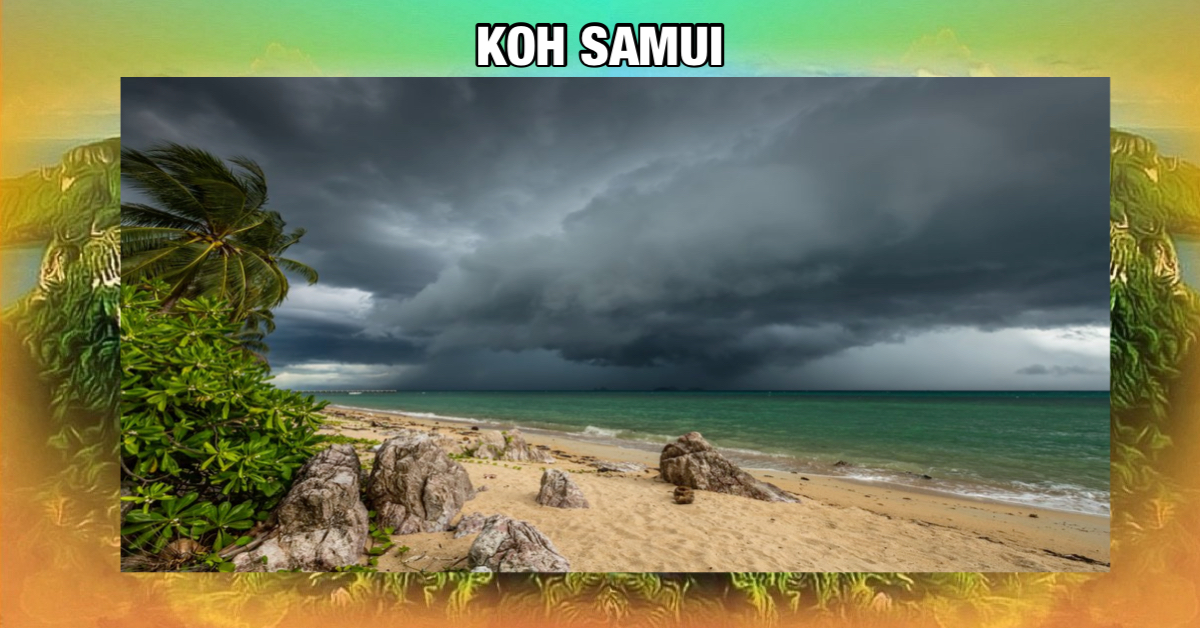 Het eiland Koh Samui verbiedt alle toeristische zee-activiteiten als gevolg van de uiterst ruwe zee