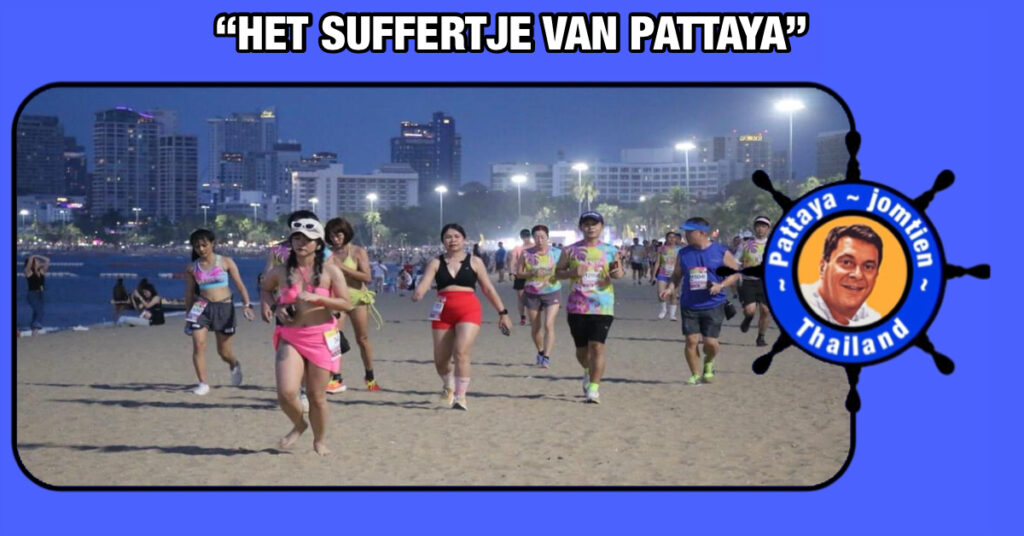Er heerste spanning en gelach bij de ‘Pattaya International Bikini Beach Race 2024’