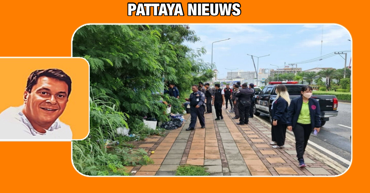 Politie Pattaya pakt elf daklozen op, die ongeregeldheden veroorzaakten