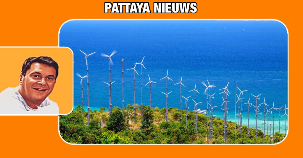 Het prestigieuze windmolenpark van 95 miljoen baht in Pattaya ligt compleet barrels, de afdeling toerisme in het gemeentehuis bedenkt een leuke alternatieve bestemming!