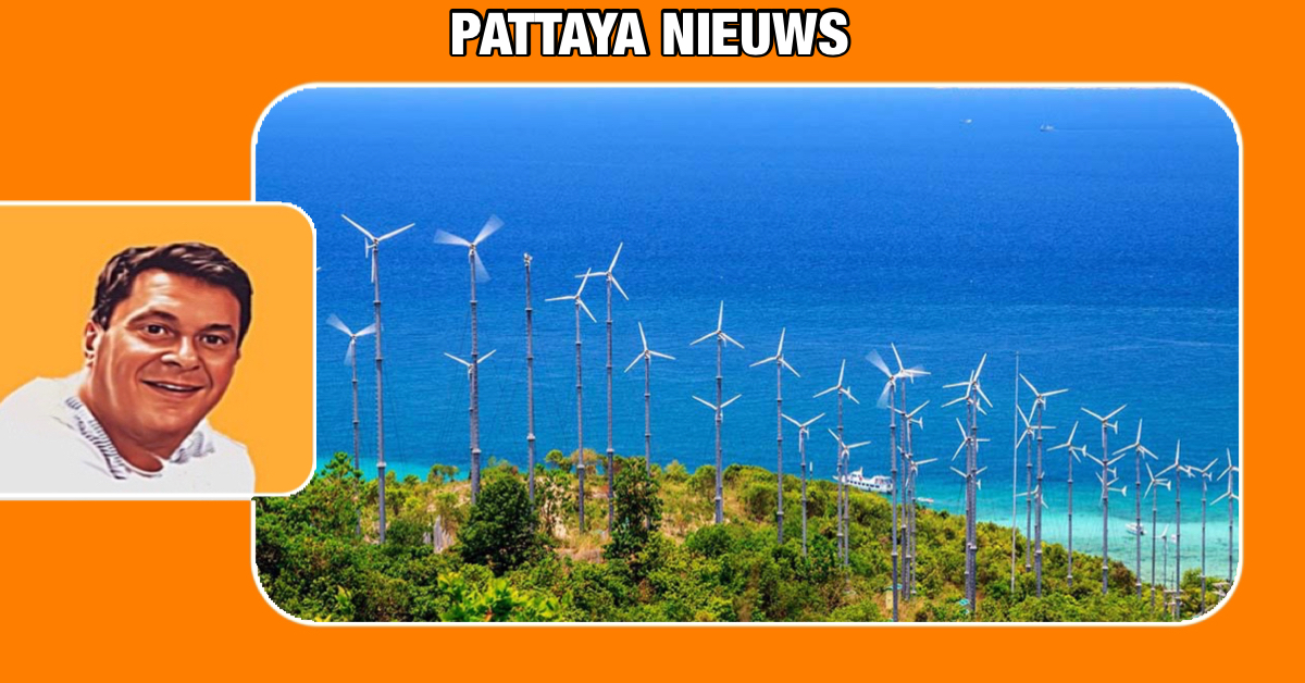 Het prestigieuze windmolenpark van 95 miljoen baht in Pattaya ligt compleet barrels, de afdeling toerisme in het gemeentehuis bedenkt een leuke alternatieve bestemming!