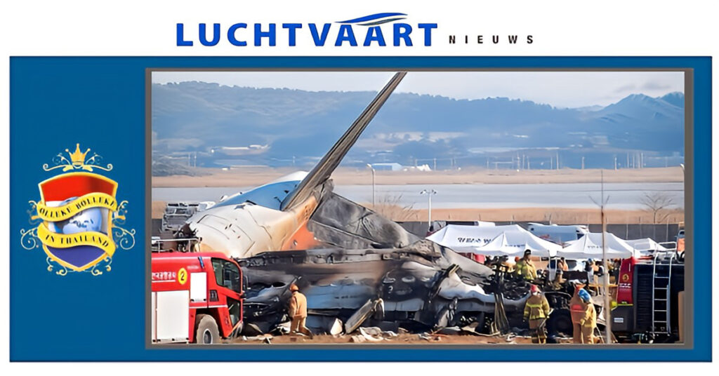 Thailand treurt om Thaise slachtoffers van vliegtuigcrash in Zuid-Korea