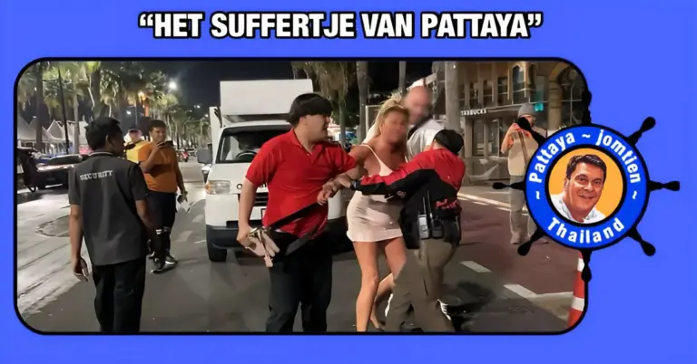 Vrede op aarde in Pattaya was even ver te zoeken, dit te midden van het welbehagen van dronken buitenlandse toeriste