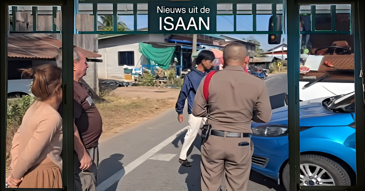 Bus in Noordoost-Thailand met Isaanse danseressen betrokken bij aanrijding met Duitse auto; drie gewonden