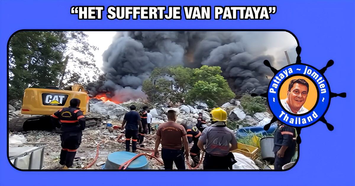 Van feest naar flater: Vreugdevuur laat lakse recyclingondernemer in Pattaya met kerst in de kou staan