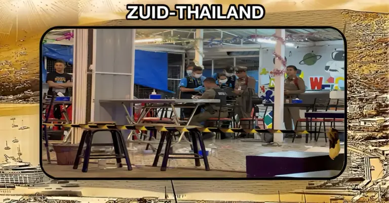 Hartverscheurende tragedie in Zuid-Thailand, twee kinderen verliezen beide ouders tijdens hun verjaardagsfeestje!
