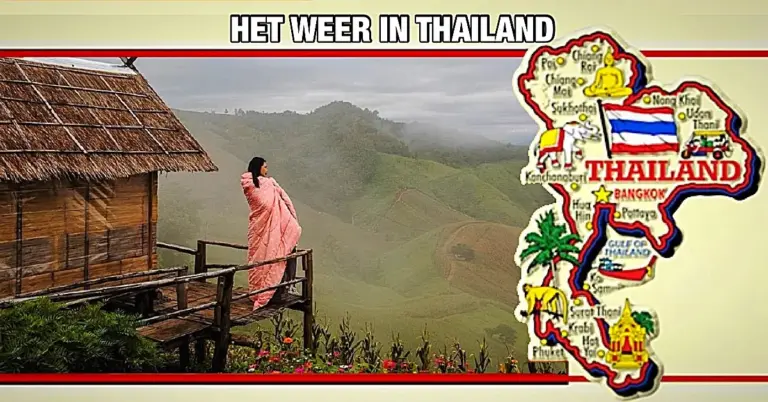 Regen of zonneschijn, het is tijd voor kou in het noorden van Thailand