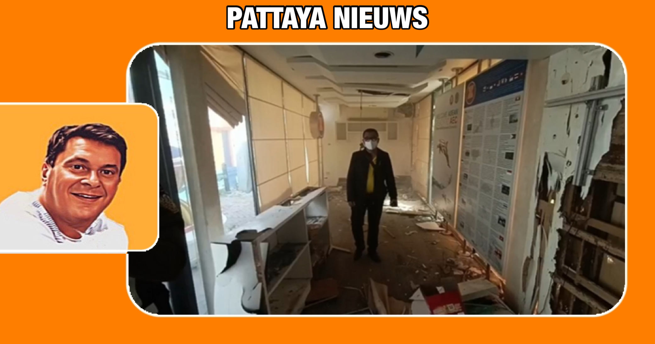 Een gecoördineerde evacuatie van leraren en studenten tijdens de schoolbrand in Pattaya verliep soepel en efficiënt!