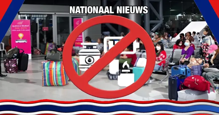 Nieuwe veiligheidsmaatregelen in Thailand, géén gevaarlijke stoffen meer in openbaar busvervoer