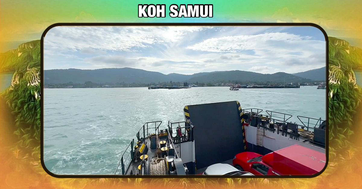 De veerdienst van Koh Samui in Zuid-Thailand in “zwaar water” na verbod op elektrische voertuigen!