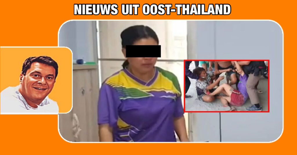 Dronken vrouw lokte in Oost-Thailand, een 8-jarige jongen naar haar kamer, waarna ze hem met een mes te lijf ging