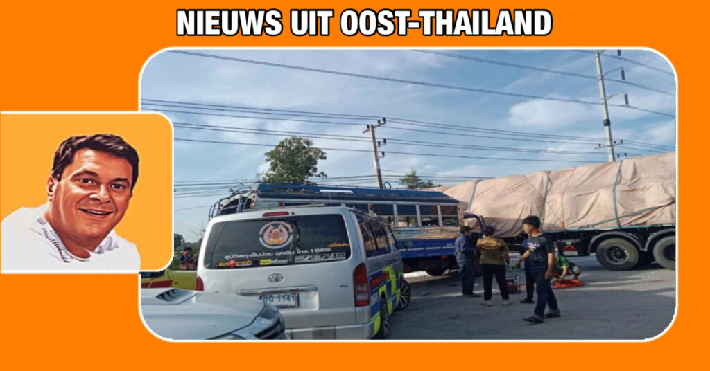 Forse aanrijding in Oost-Thailand tussen schoolbus en vrachtwagen; 23 leerlingen gewond