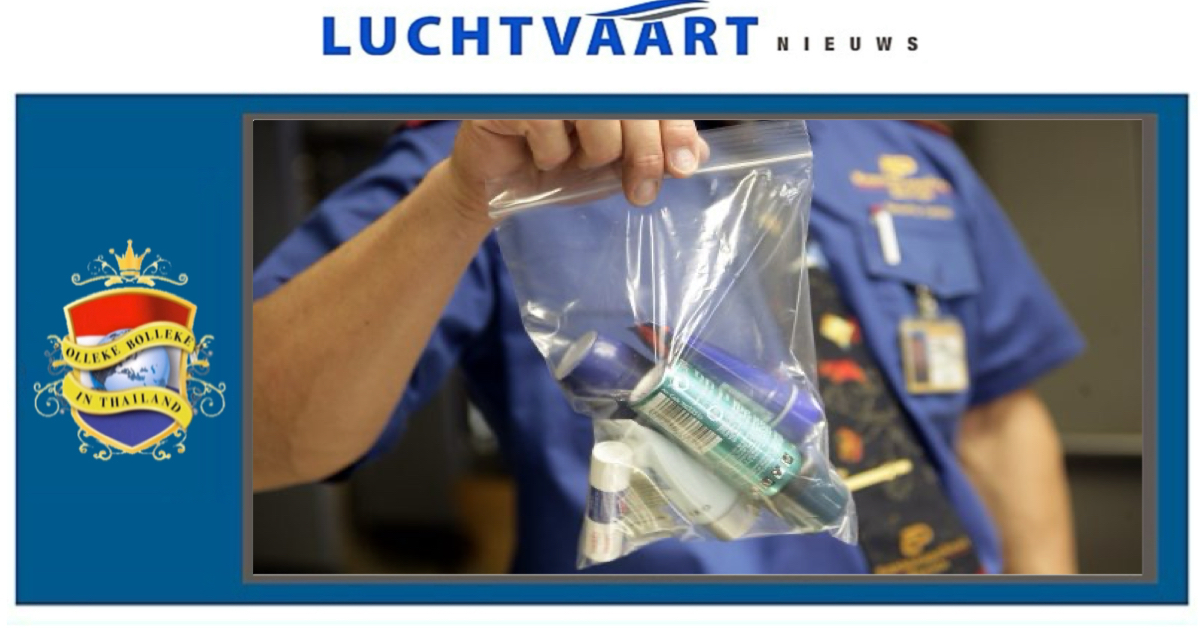Goed nieuws voor vliegtuigpassagiers | verdwijnt het verbod op vloeistof in handbagage?