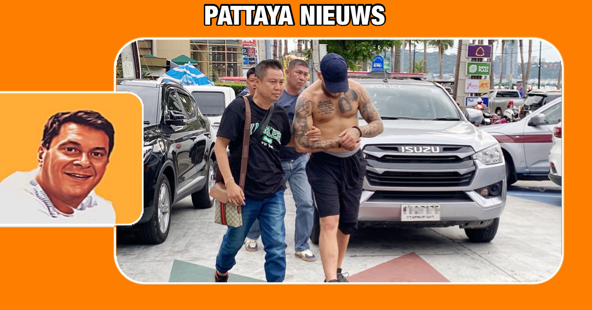 UPDATE | Brit in Pattaya gearresteerd voor het beroven van toeristen deze week