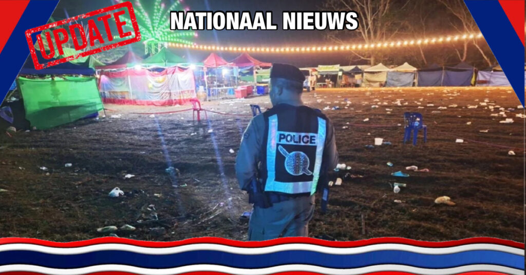 UPDATE | Bomexplosie tijdens Rode Kruis festival in de provincie Tak, twee verdachten in de kraag gevat