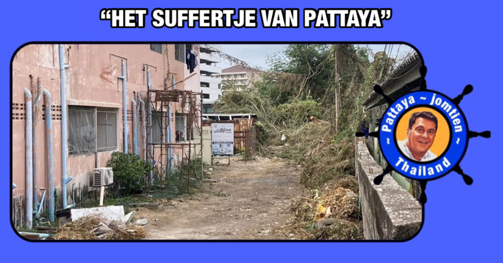 Bewoners van Pattaya hebben geen geduld meer en eisen spoed bij de renovatie van de openbare ruimte!