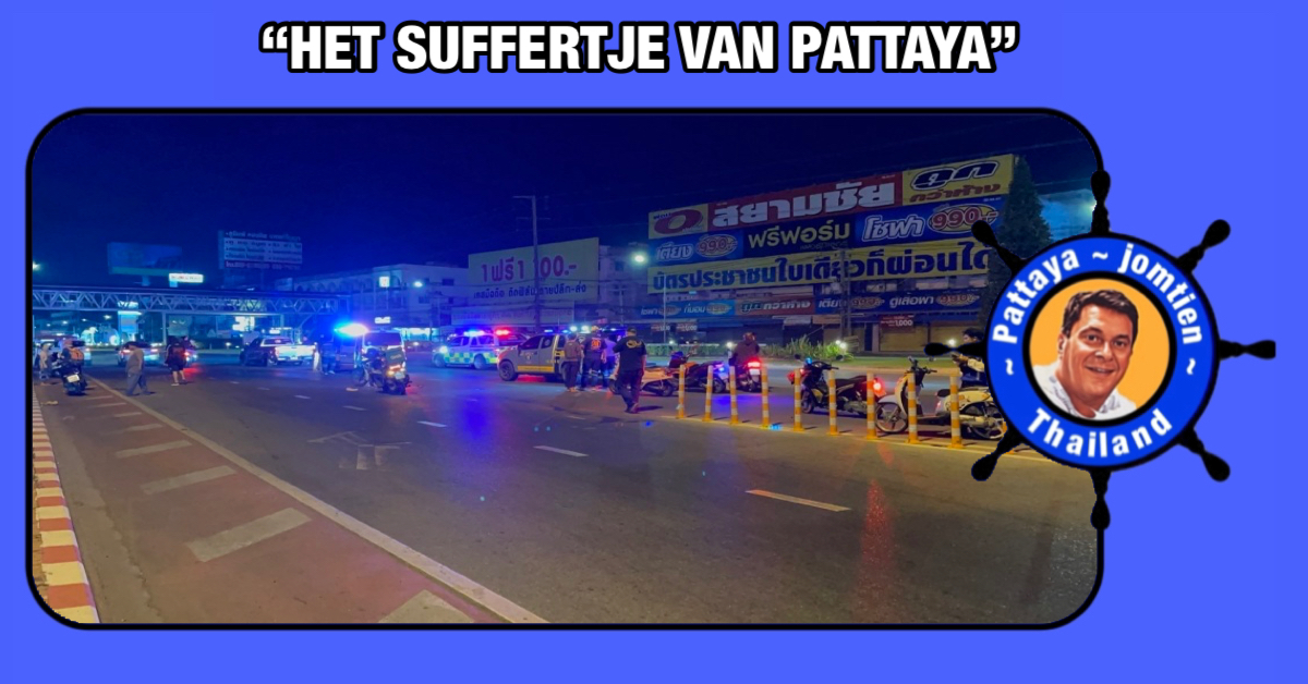 Alcohol en snelheid zorgde deze donderdagmorgen voor een zeer ernstig ongeluk op de Sukhumvit Road van Pattaya