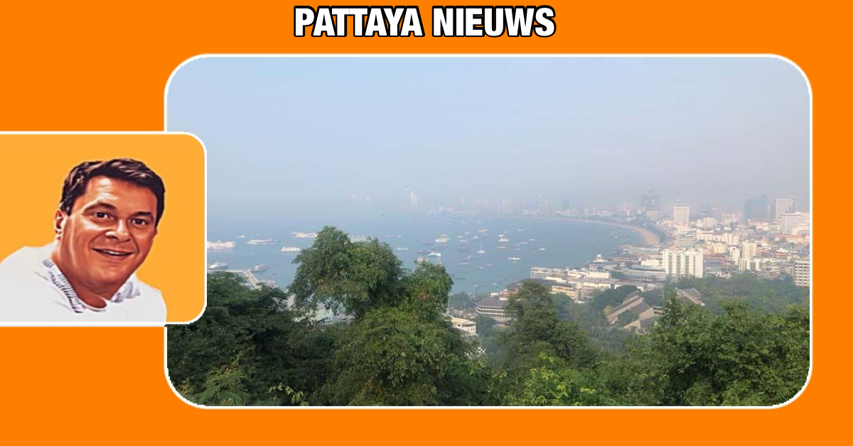 Zorgen over luchtvervuiling in Thailand nemen toe, ook de kustplaats Pattaya wordt hier door geraakt
