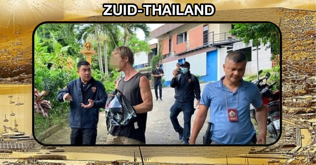 Politie maakt in Zuid-Thailand een buitenlandse drugsbende onschadelijk 