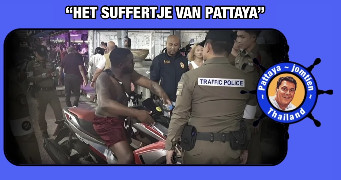 Buitenlander in Thailand heeft maling aan de verkeersregels en kiest voor een smakelijke straf