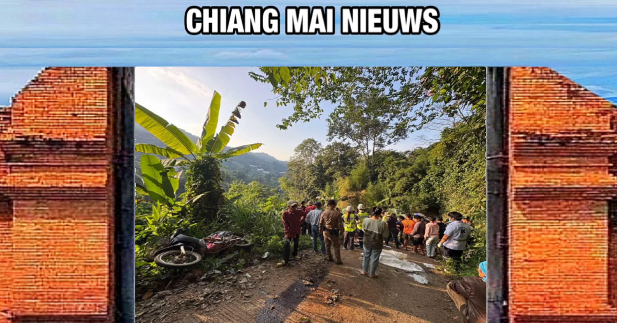 Ernstig ongeval in de bergen van Noord-Thailand kost één leven en verwondt 12 personen